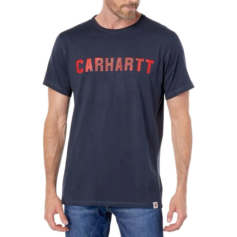 NWT Carhartt Force® Relaxed Fit Graphic Shirt – Size Small (Style TK5203-M)
